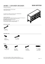 Preview for 1 page of URBAN OUTFITTERS LINNEA Assembly Instructions