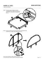 Preview for 2 page of URBAN OUTFITTERS MABELLE BED Assembly Instructions Manual