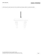 Preview for 2 page of URBAN OUTFITTERS MAIA CONSOLE Assembly Instructions