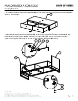 Preview for 2 page of URBAN OUTFITTERS MASON 51704369 Assembly Instructions