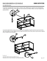 Preview for 4 page of URBAN OUTFITTERS MASON 51704369 Assembly Instructions