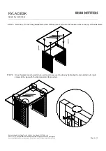 Предварительный просмотр 4 страницы URBAN OUTFITTERS NYLA DESK Assembly Instructions