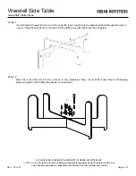 Preview for 2 page of URBAN OUTFITTERS Wendell 69553105 Assembly Instructions