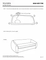 Preview for 2 page of URBAN OUTFITTERS YOJI 57525172 Assembly Instructions