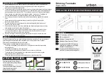 Urban CF400 Installation, Operation And Maintenance Instructions preview