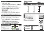 Preview for 1 page of Urban PF450 Installation, Operation And Maintenance Instructions