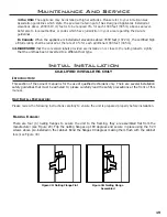 Preview for 19 page of Urbana U37I Installation Manual