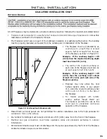 Preview for 31 page of Urbana U37I Installation Manual