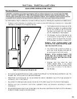 Preview for 31 page of Urbana U44I Installation Manual