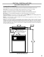 Preview for 35 page of Urbana U44I Installation Manual