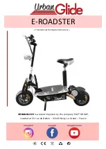URBANGLIDE E-ROADSTER Translation Of The Original Instructions preview