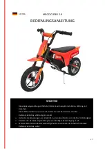 Preview for 27 page of URBANGLIDE MOTO CROSS 2.0 User Manual