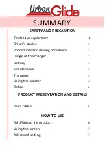 Preview for 4 page of URBANGLIDE RIDE 81 BOOST Translation Of The Original Instructions