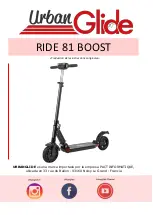 Preview for 16 page of URBANGLIDE RIDE 81 BOOST Translation Of The Original Instructions