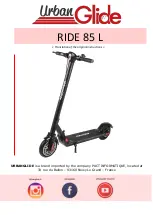 URBANGLIDE RIDE 85 L Translation Of The Original Instructions preview