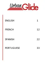 Предварительный просмотр 3 страницы URBANGLIDE RIDE 85 L Translation Of The Original Instructions