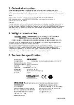 Preview for 16 page of Urbango URBANKART User And Assembly Manual