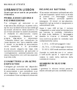 Предварительный просмотр 12 страницы Urbanista LISBON Manual