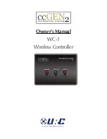 Preview for 1 page of URC ccGEN2 WC-1 Owner'S Manual