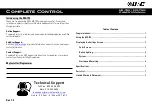 Preview for 2 page of URC Complete Control MX-790 Owner'S Manual