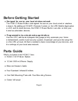 Preview for 9 page of URC HCM-C1 User Manual