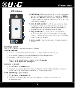 Preview for 6 page of URC LT-3200 Quick Start Manual