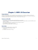 Предварительный просмотр 5 страницы URC MRX-20 Owner'S Manual