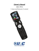 URC MX-990 Owner'S Manual preview