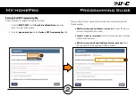 Preview for 4 page of URC MX HomePro Programming Manual