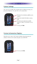 Предварительный просмотр 11 страницы URC MXW-920 Owner'S Manual