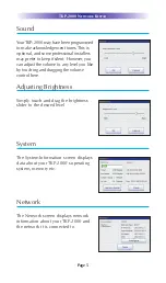 Preview for 8 page of URC TKP-2000 Owner'S Manual