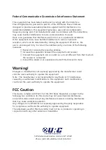 Preview for 6 page of URC TKP-7000 Owner'S Manual