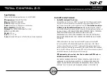 Предварительный просмотр 42 страницы URC Total Control 2.0 TKP-9600 Owner'S Manual