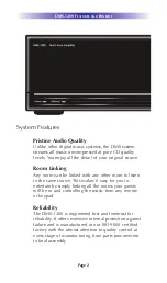 Preview for 6 page of URC Total Control DMS-1200 Owner'S Manual