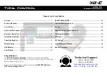 Preview for 2 page of URC Total Control HDA-130 Owner'S Manual