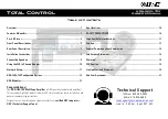 Preview for 2 page of URC Total Control HDA-1600-70V Owner'S Manual