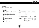 Preview for 4 page of URC Total Control HDA-1600-70V Owner'S Manual