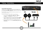 Preview for 12 page of URC Total Control HDA-1600-70V Owner'S Manual