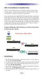 Preview for 7 page of URC Total Control MFS-8 Installation Manual