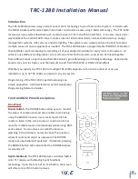 Preview for 1 page of URC Total Control TRC-1280 Installation Manual