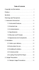 Preview for 2 page of URIT Medical Electronic UC-32A Operation Manual