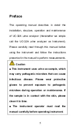 Preview for 10 page of URIT Medical Electronic UC-32A Operation Manual