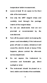 Preview for 13 page of URIT Medical Electronic UC-32A Operation Manual