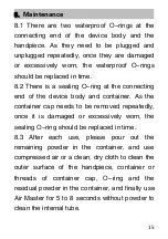 Preview for 17 page of URIT Medical Electronic VRN DP-10 Operation Manual