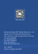 Preview for 28 page of URIT Medical Electronic VRN DP-10 Operation Manual