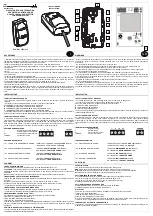 Предварительный просмотр 1 страницы urmet domus 1033/015 Quick Start Manual