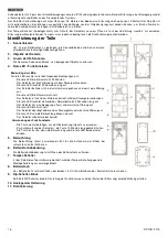 Предварительный просмотр 16 страницы urmet domus 1051 Installation, Programming And Functions Manual