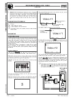 Предварительный просмотр 10 страницы urmet domus 1072/59 Technical Manual