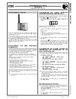 Предварительный просмотр 11 страницы urmet domus 1072/59 Technical Manual