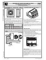 Предварительный просмотр 12 страницы urmet domus 1072/59 Technical Manual